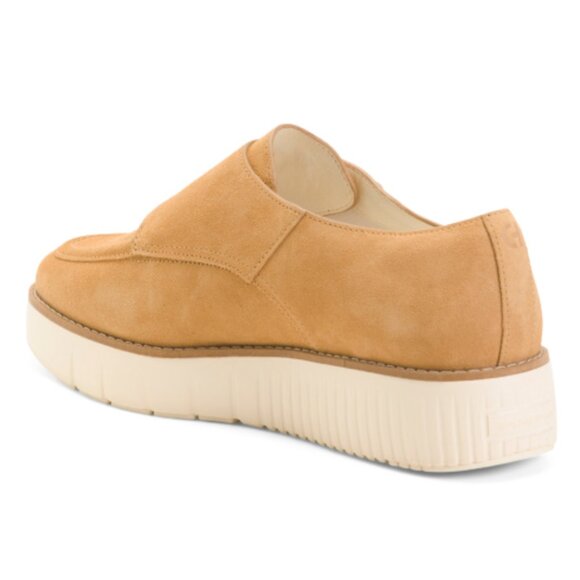 New COLE HAAN Platform Women Suede Grand City Platform Monk Strap Shoes Size 7.5 - Picture 5 of 8